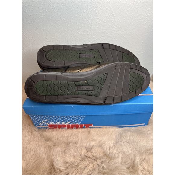 Easy Spirit Anti Gravity MOTION Bronze Leather Shoes Womens 9B Comfort - Picture 7 of 9